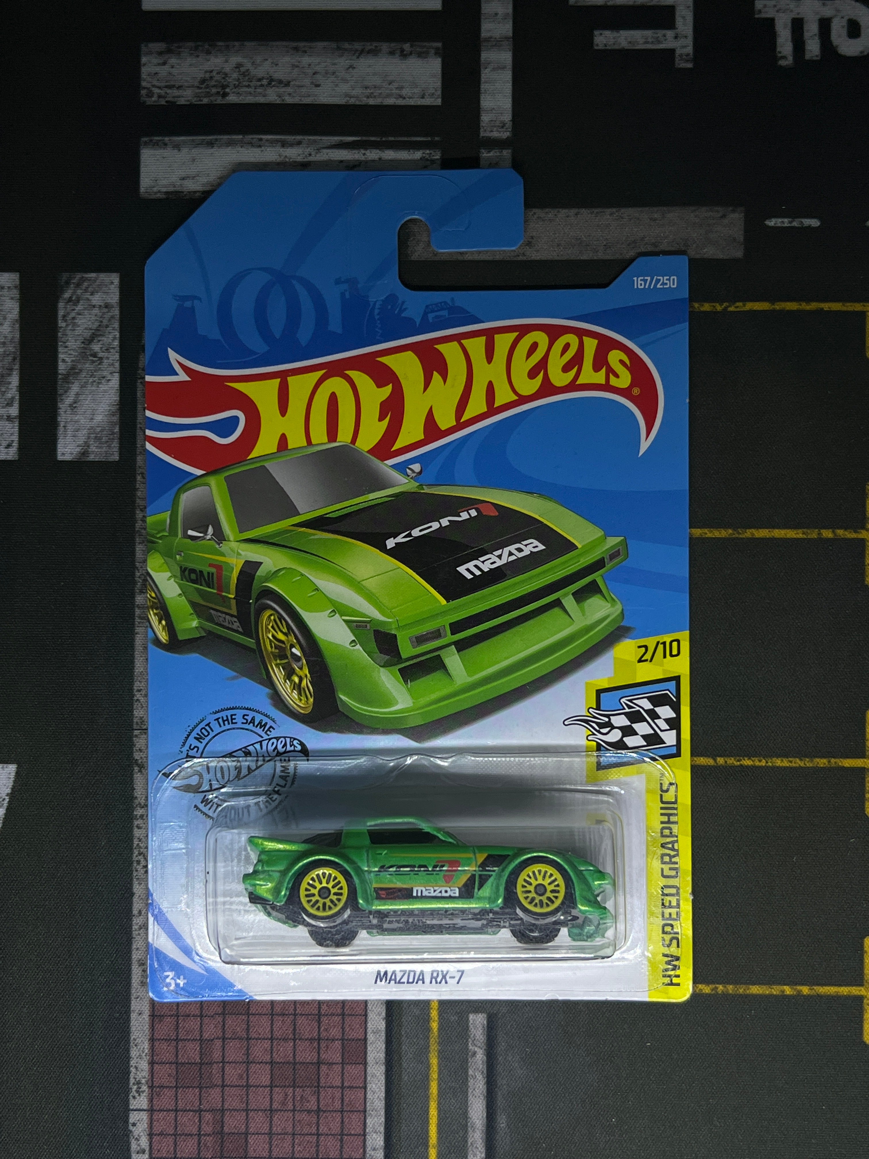 Mazda RX-7 (metallic green)￼
