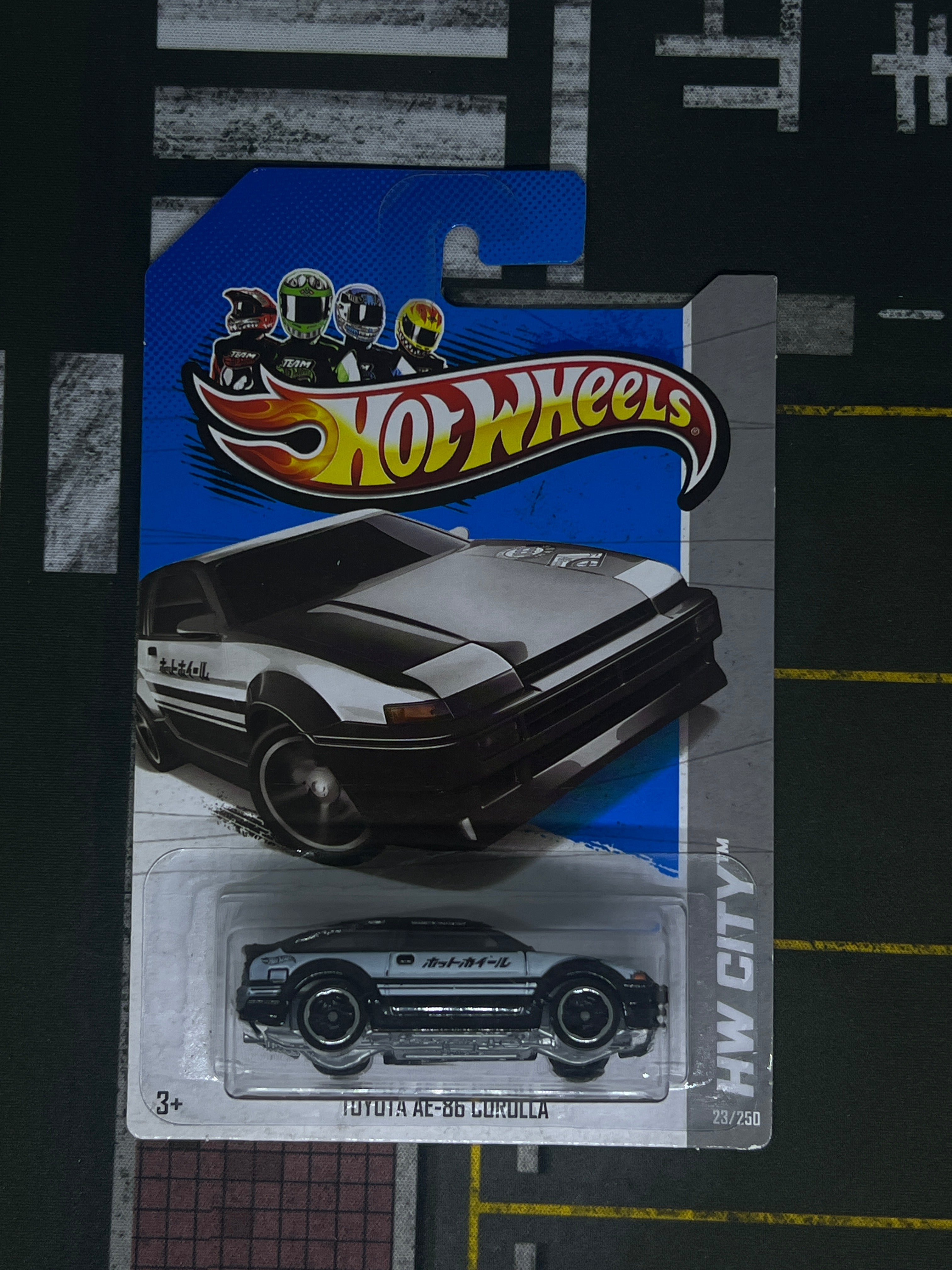 Toyota AE-86 Corolla (Black & White)