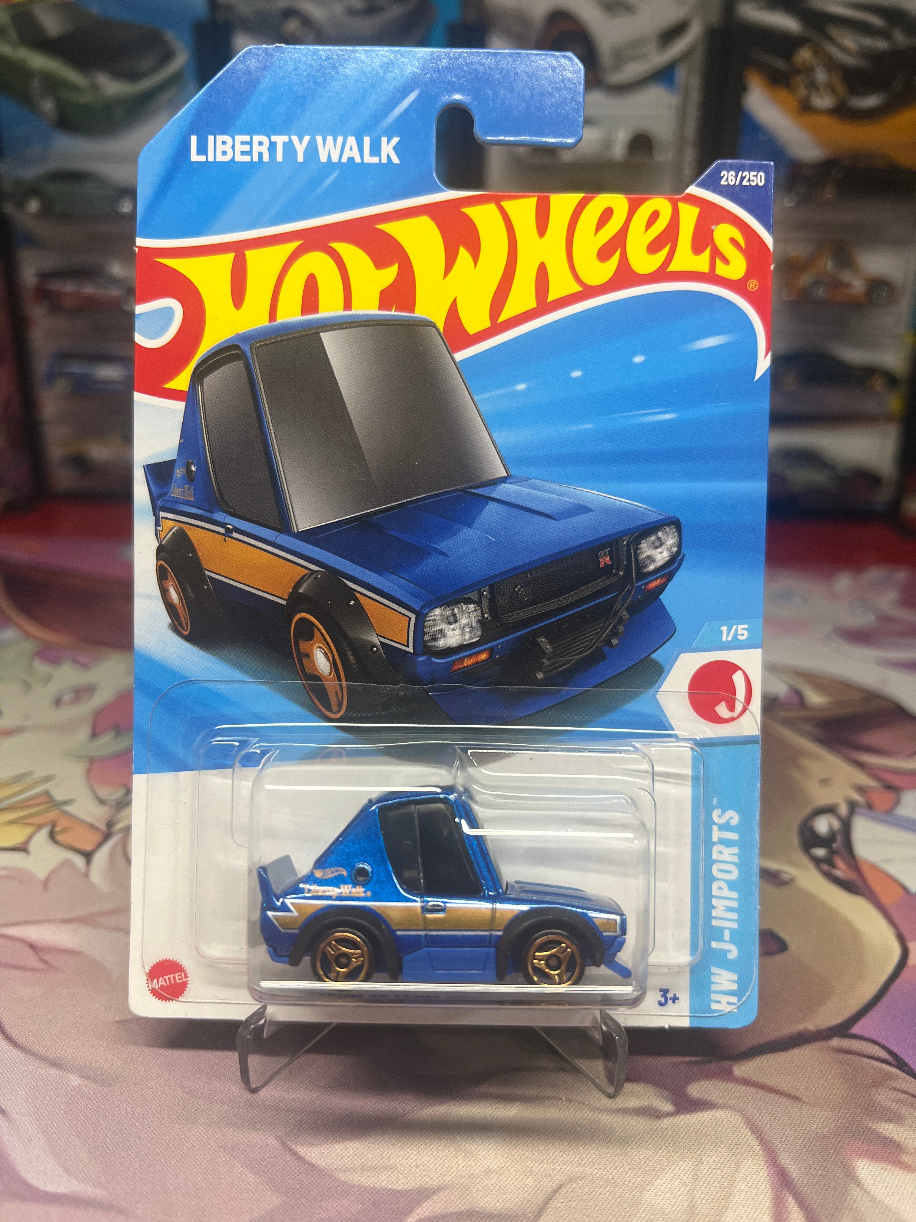 Nissan Skyline 2000GT-R LBWK Tooned (Blue)