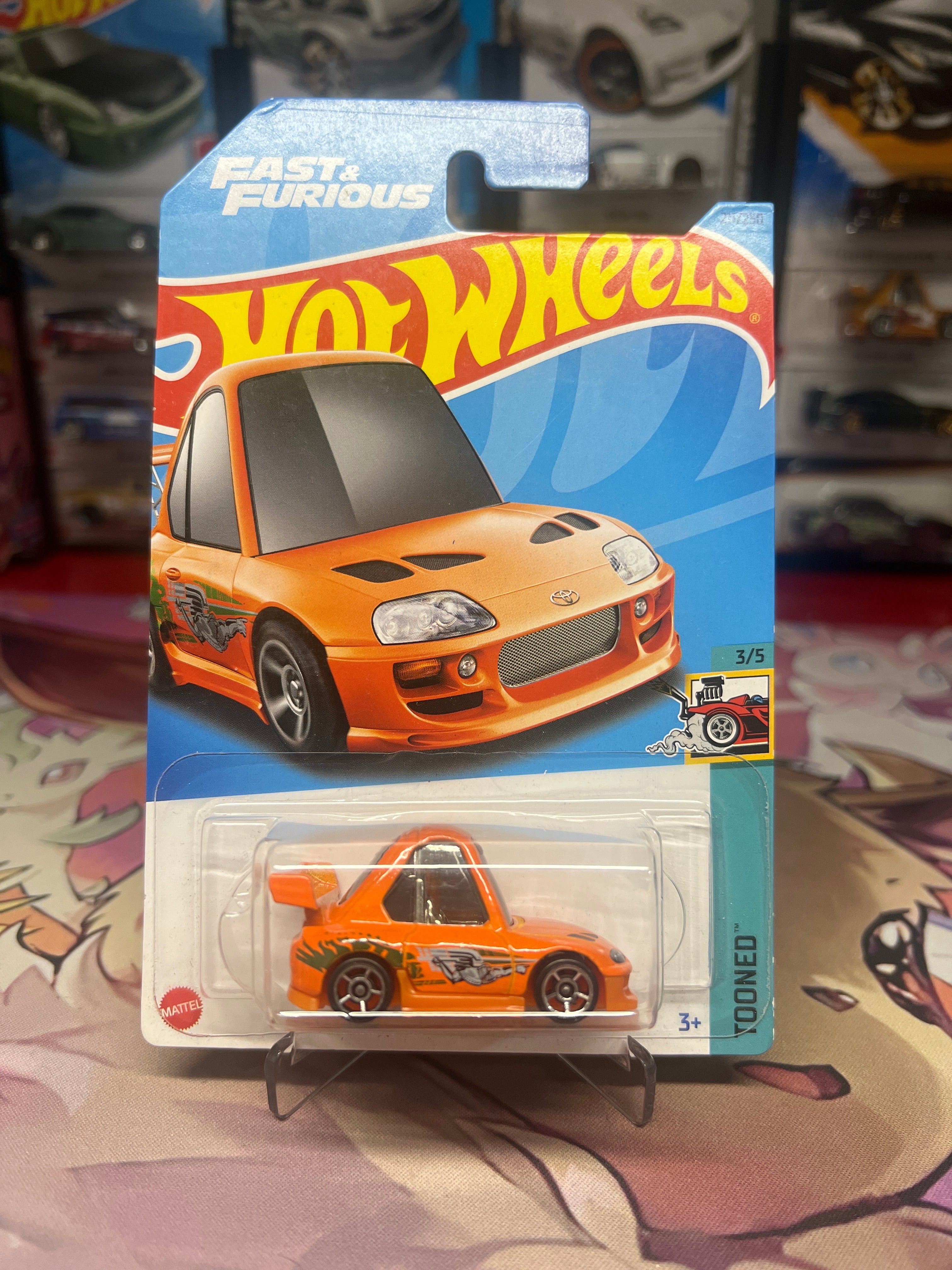 ‘94 Toyota Supra Tooned (Orange)