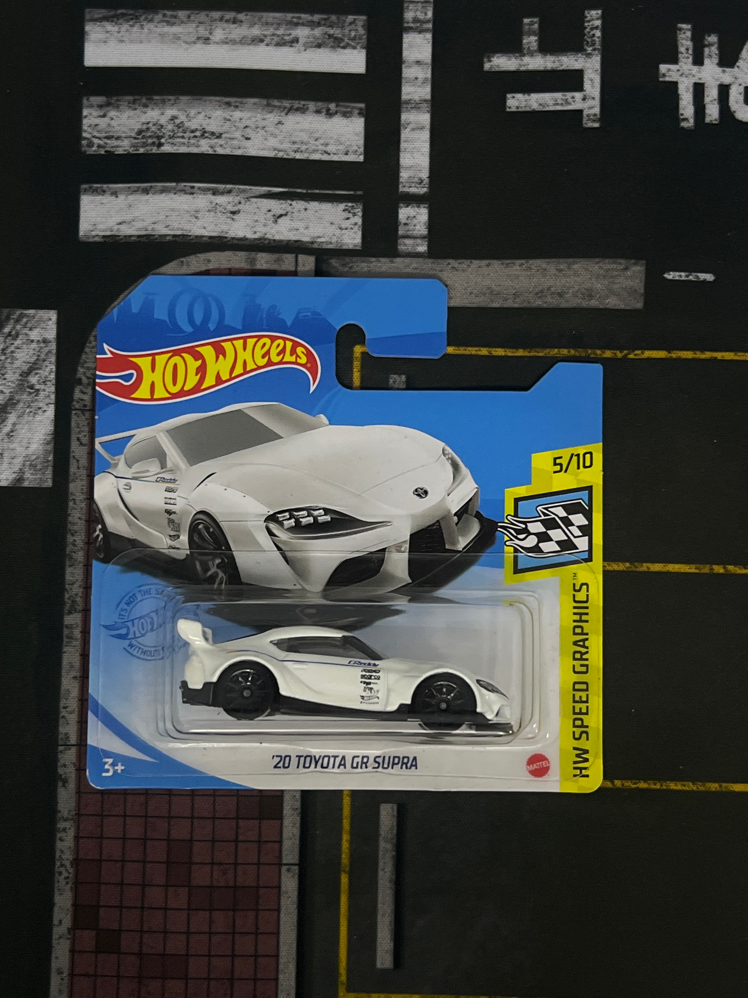 20’ Toyota GR Supra (White) Short Card