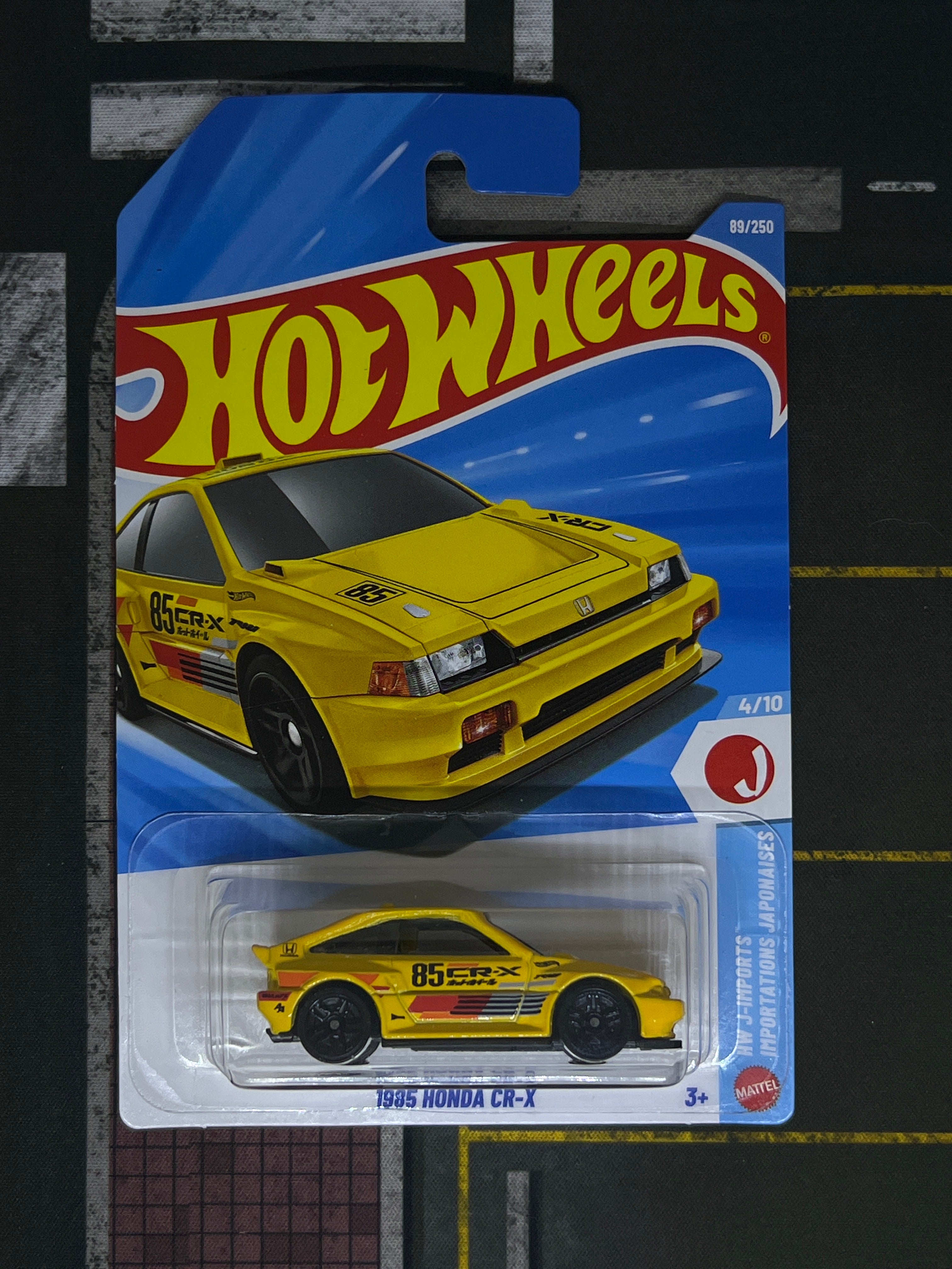 1985 Honda CR-X (Yellow)