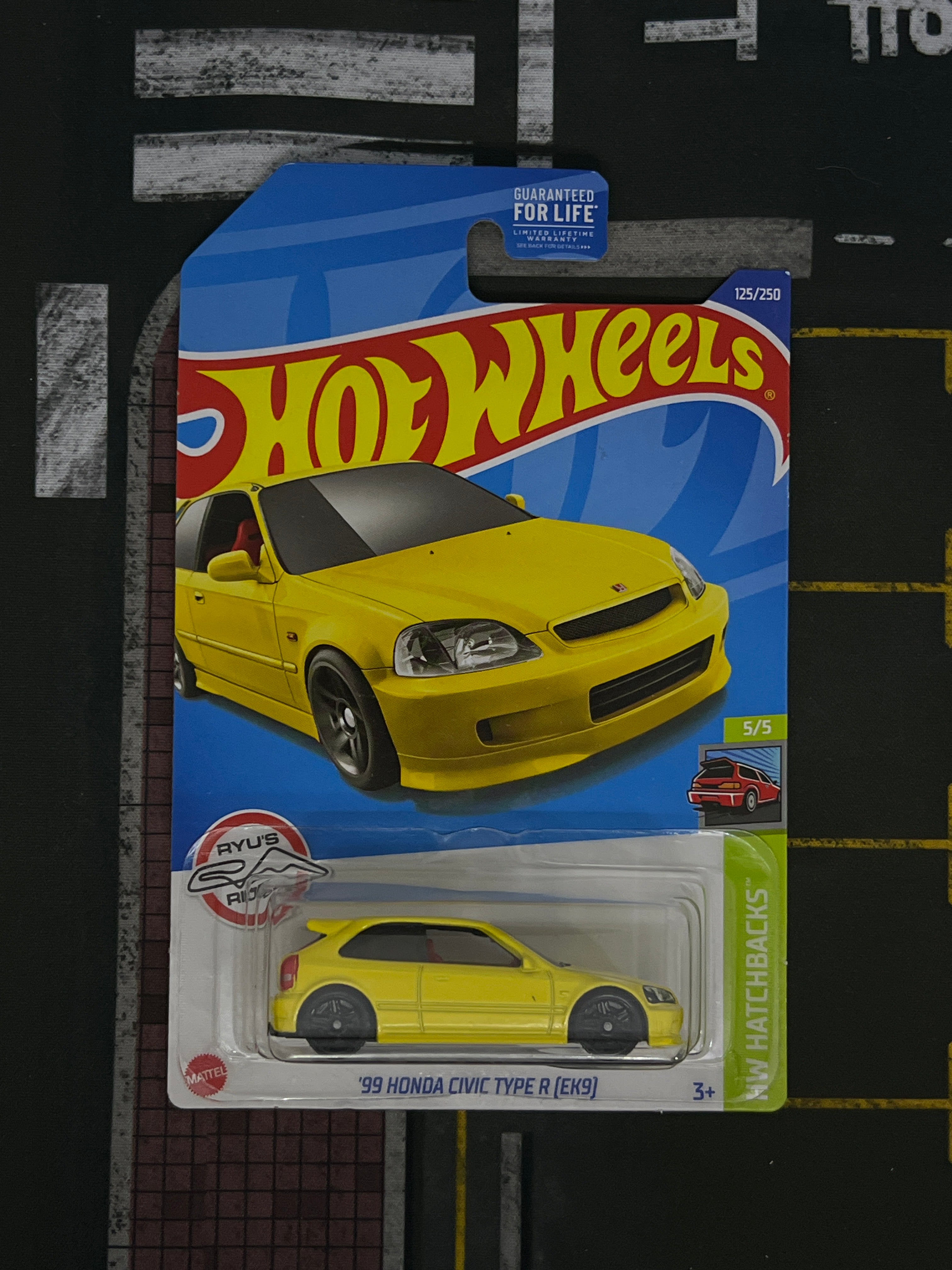 ‘99 Honda Civic Type R (EK9) Yellow