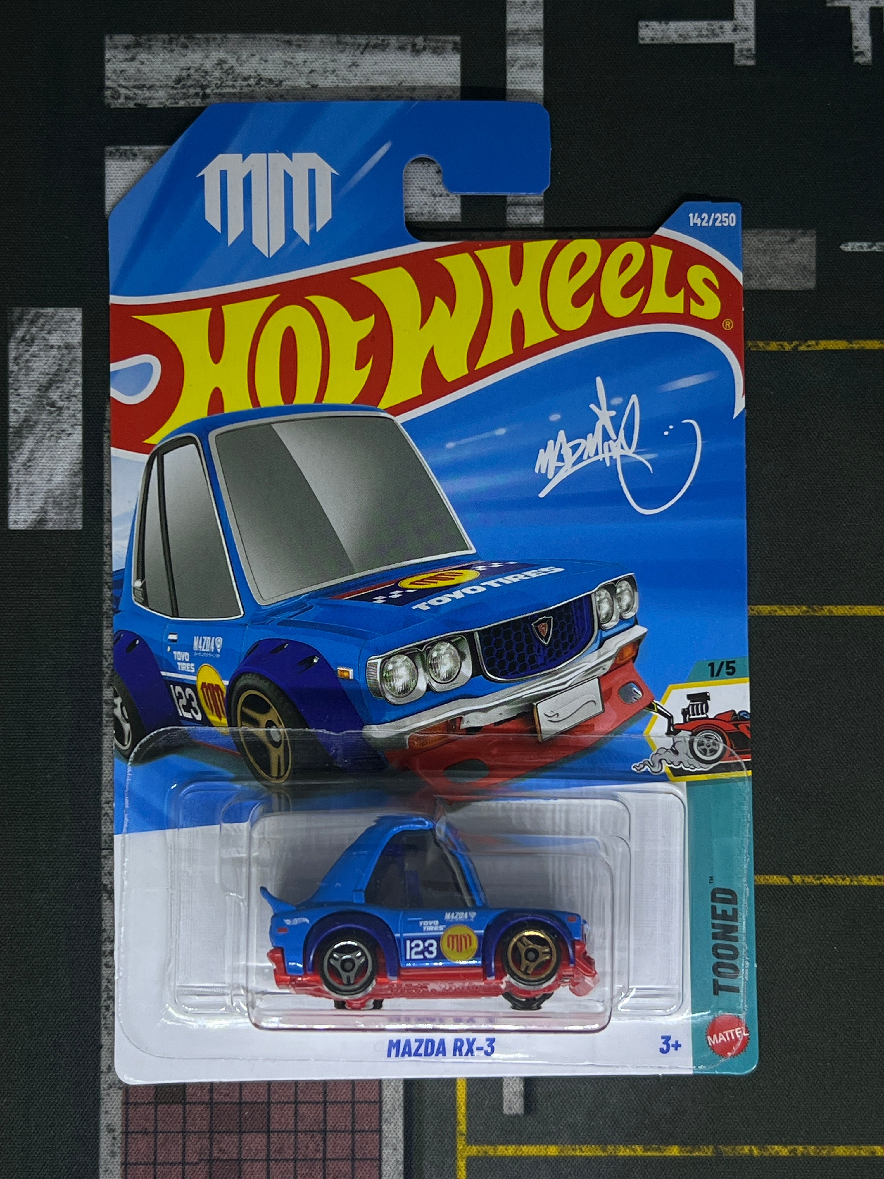 MadMike Mazda RX-3 TOONED (Blue Red)