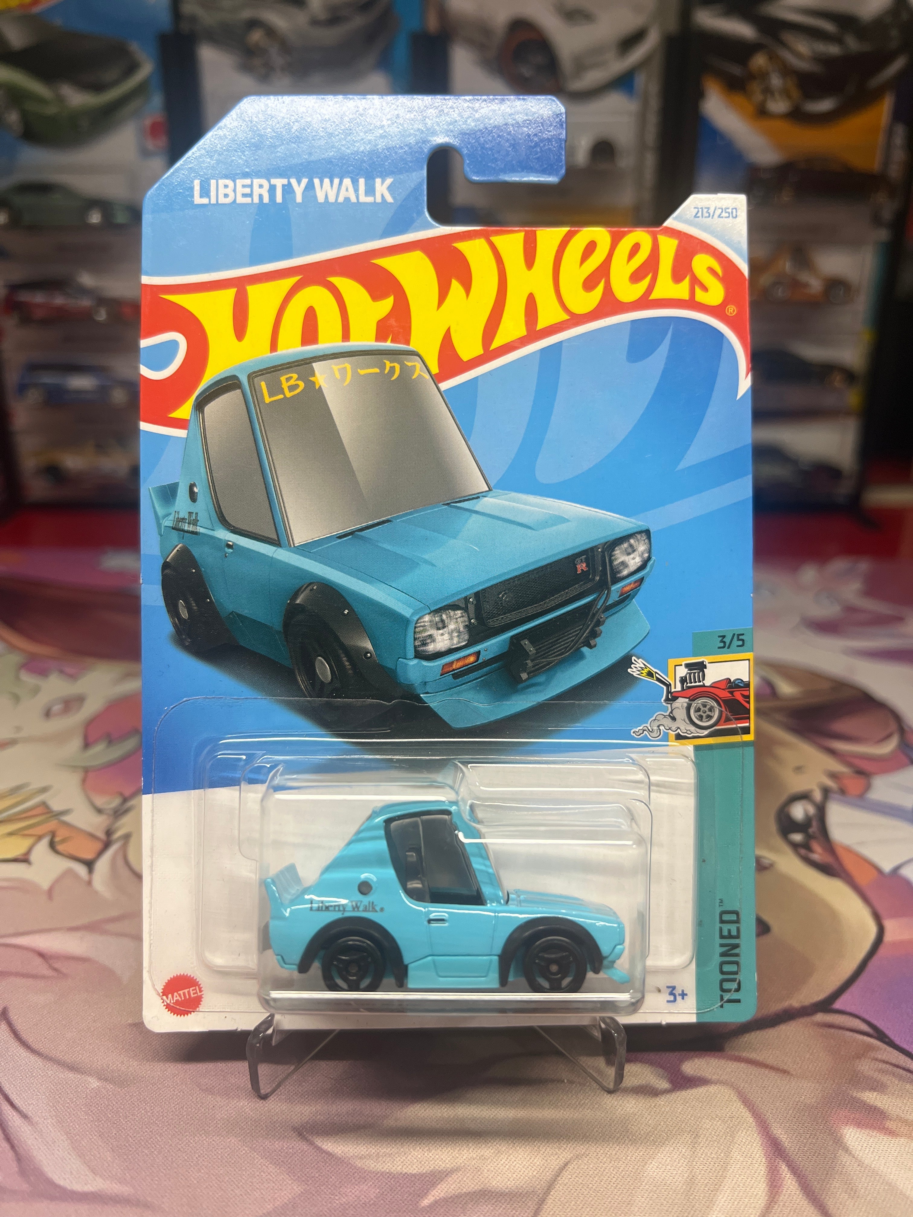 Nissan Skyline 2000GT-R LBWK Tooned (Light Blue)