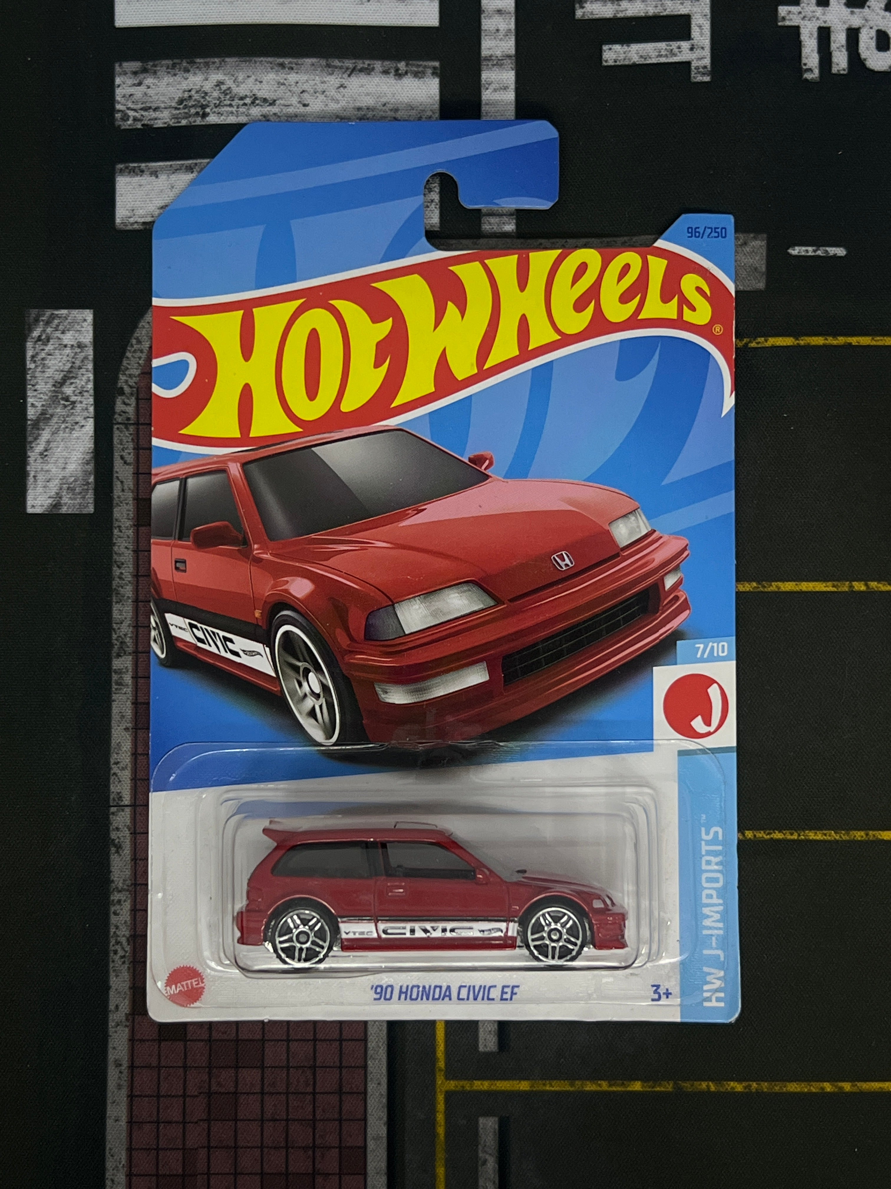 ‘90 Honda Civic EF (Red)