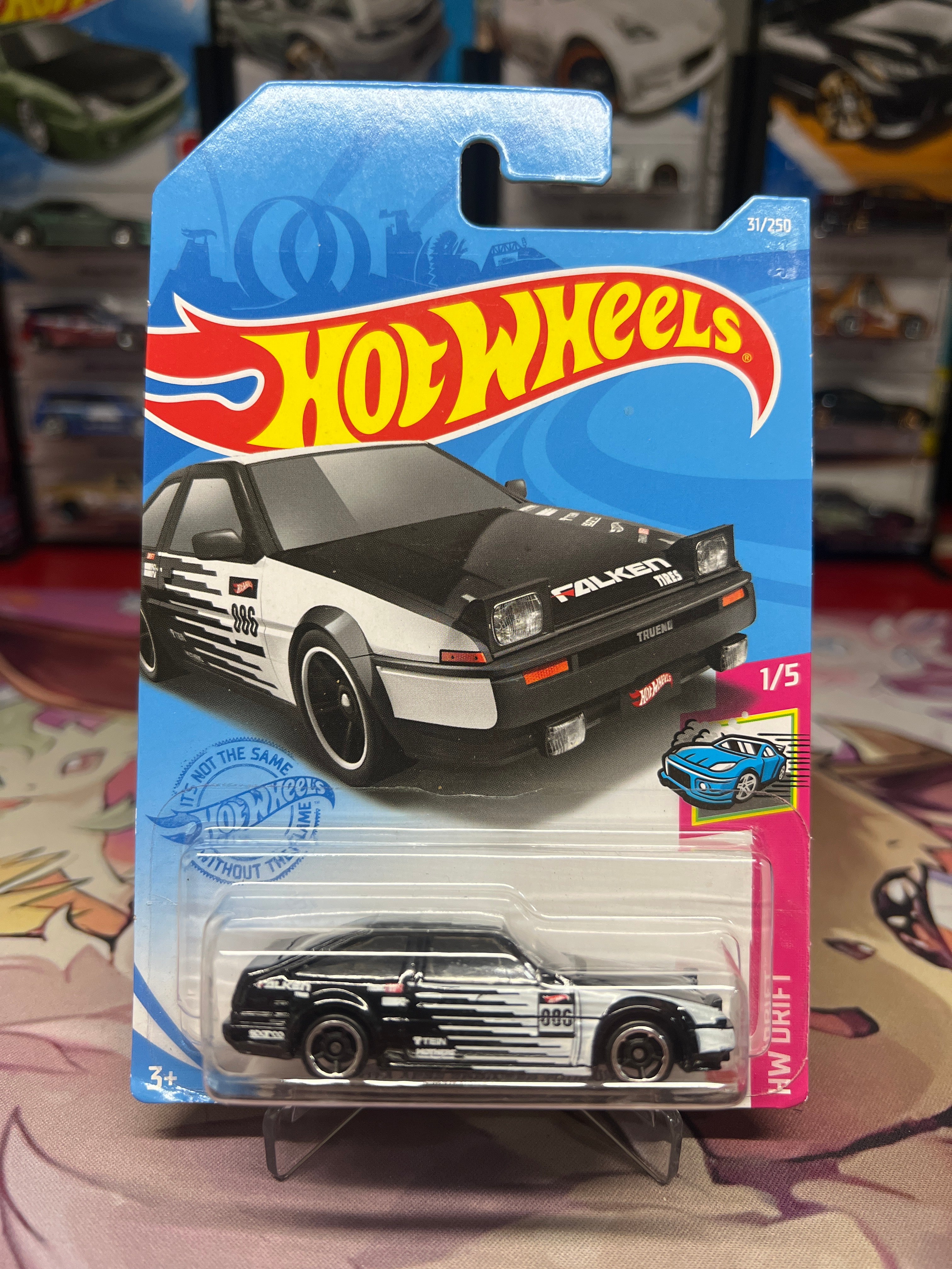 Toyota AE86 SPRINTER TRUENO (Black Falken