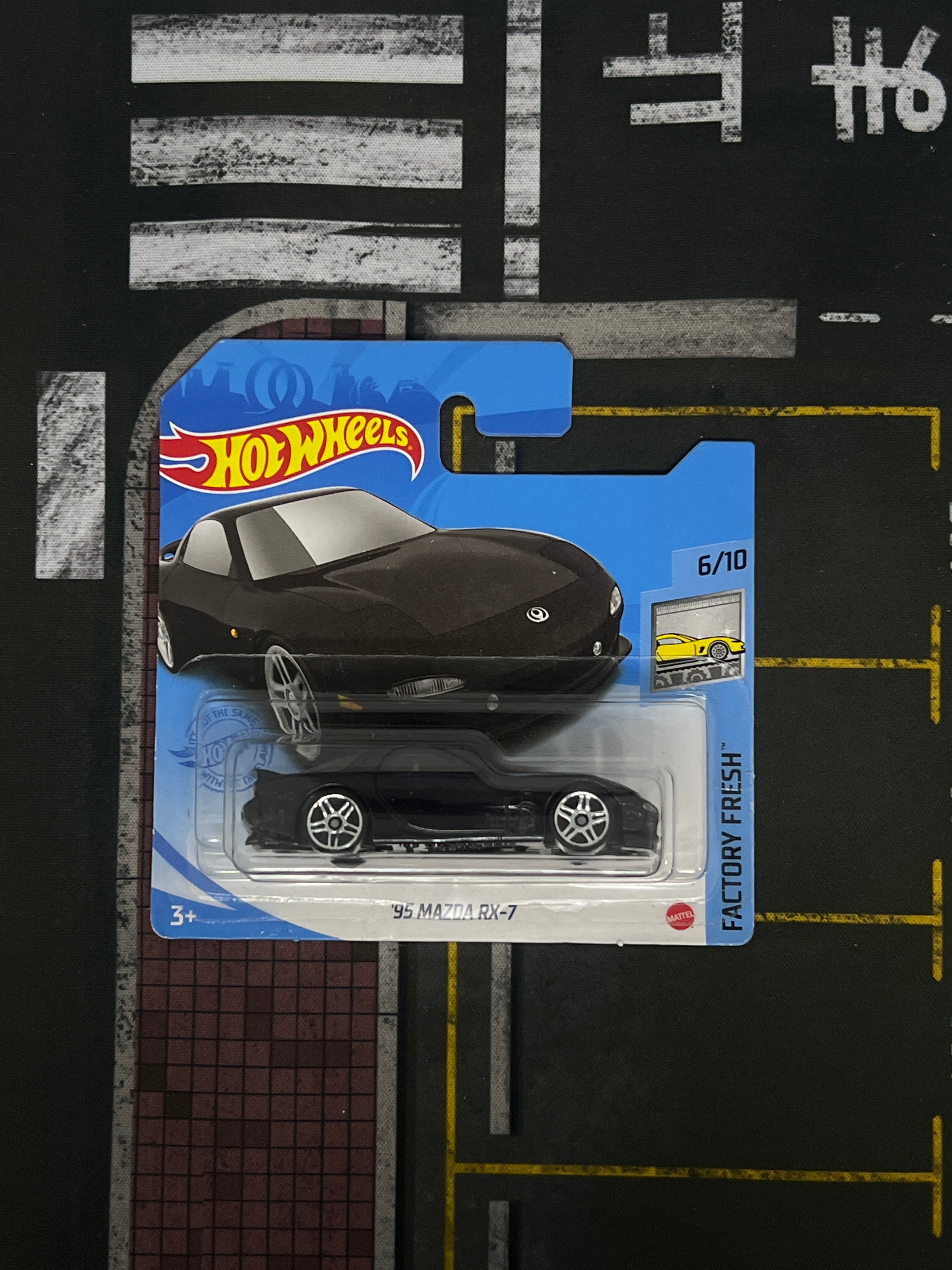 95’ Mazda RX-7 Black (Short Card)
