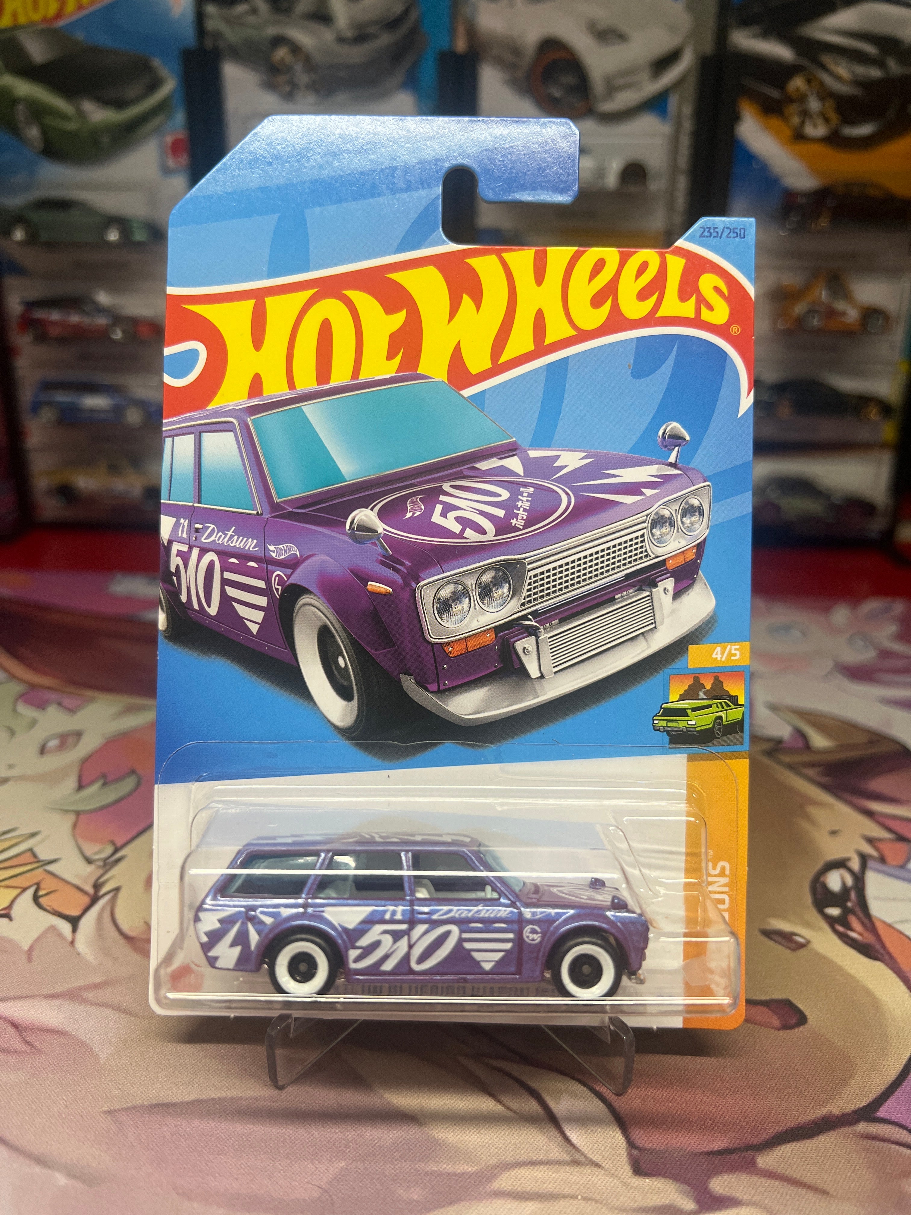 Datsun Bluebird Wagon (510) Purple