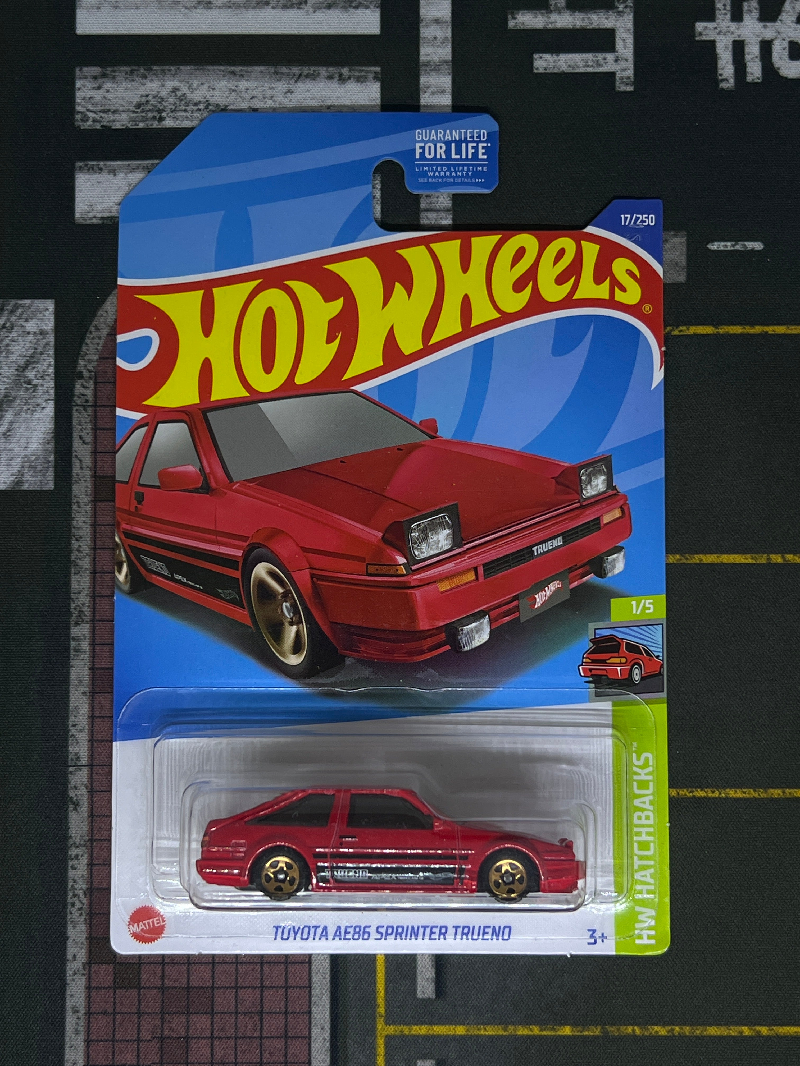 Toyota AE86 Sprinter Trueno (Red)