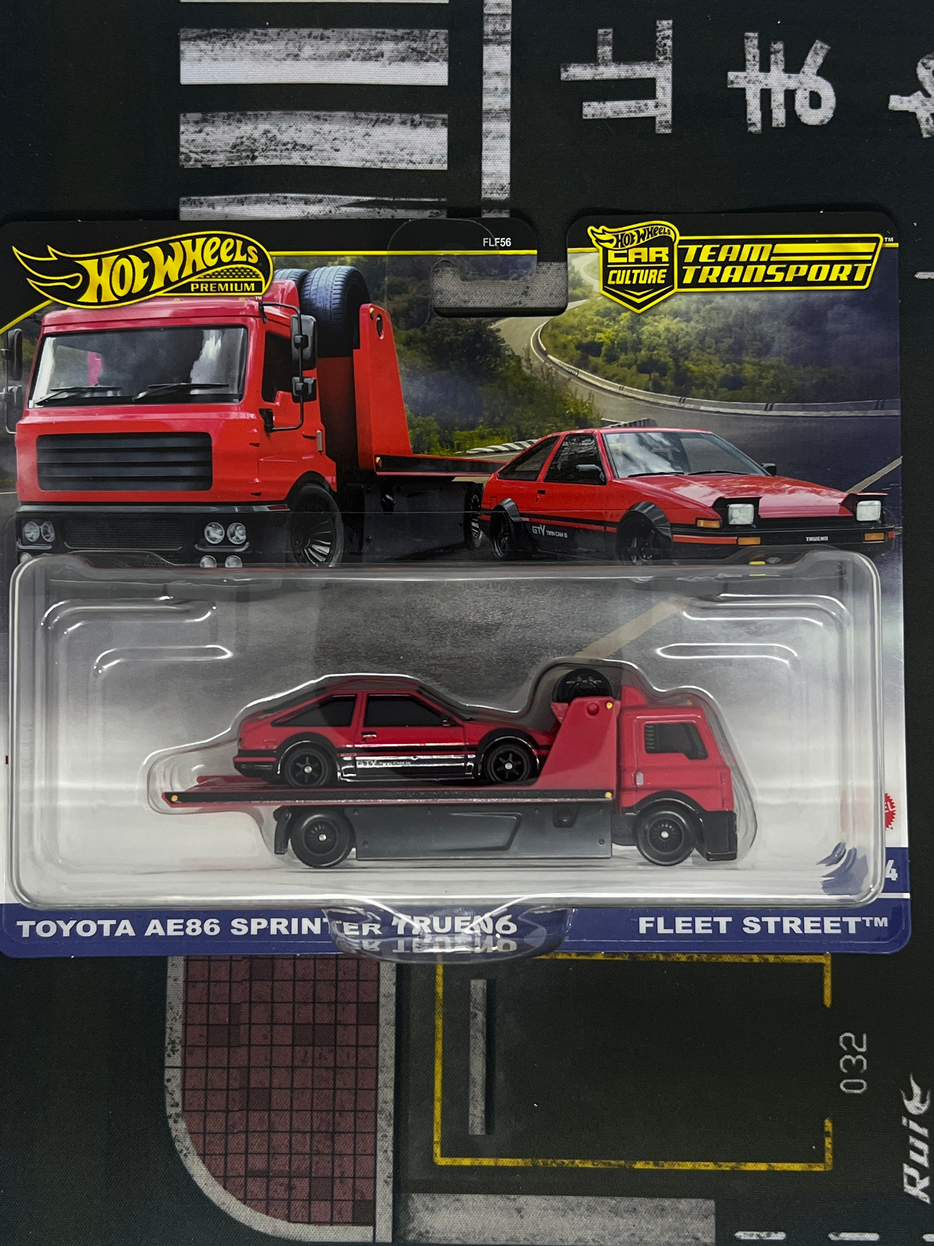 Toyota AE86 Sprinter Trueno & Fleet Street Team Transport
