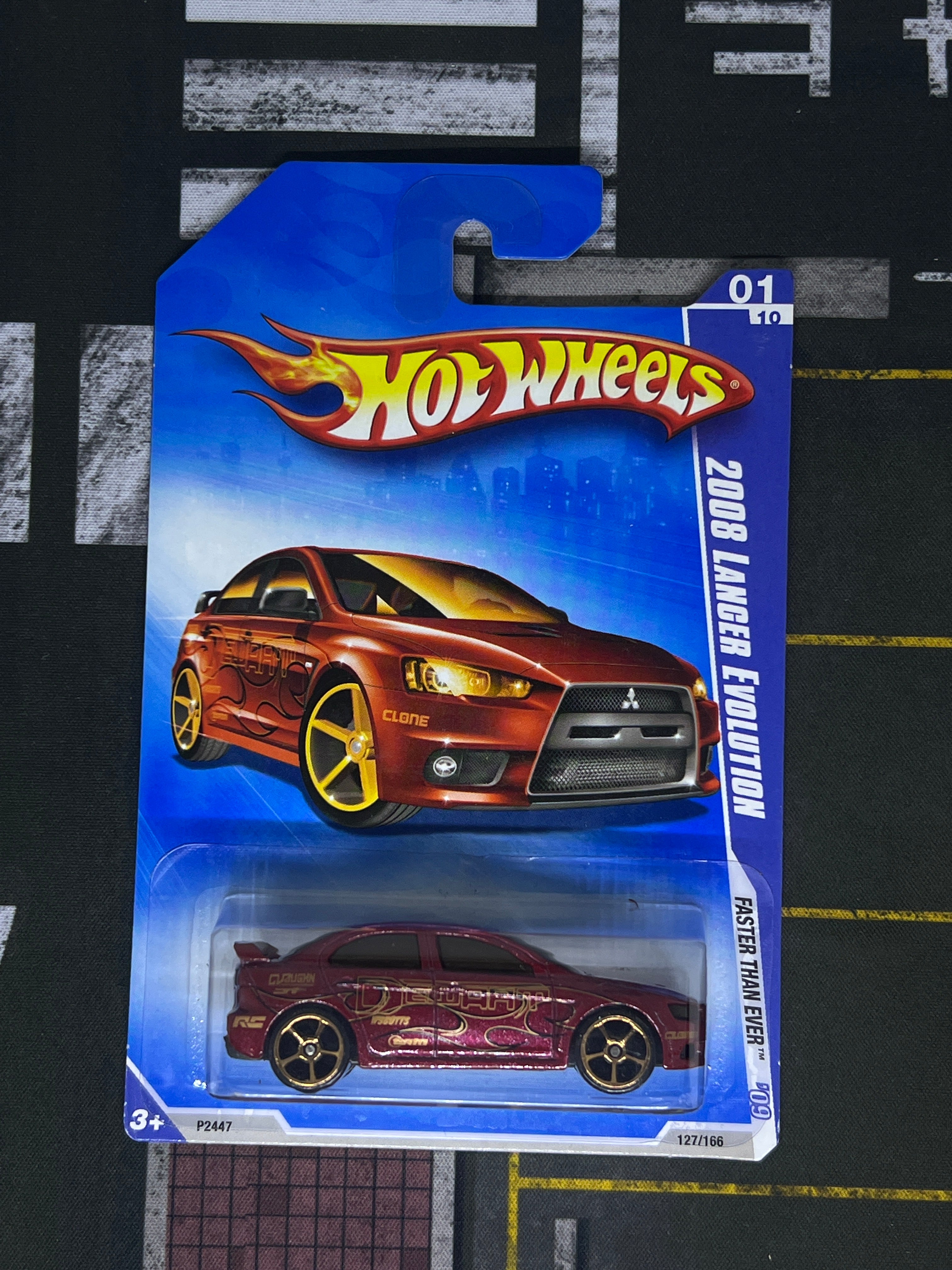 2008 Lancer Evolution (Dark Red)