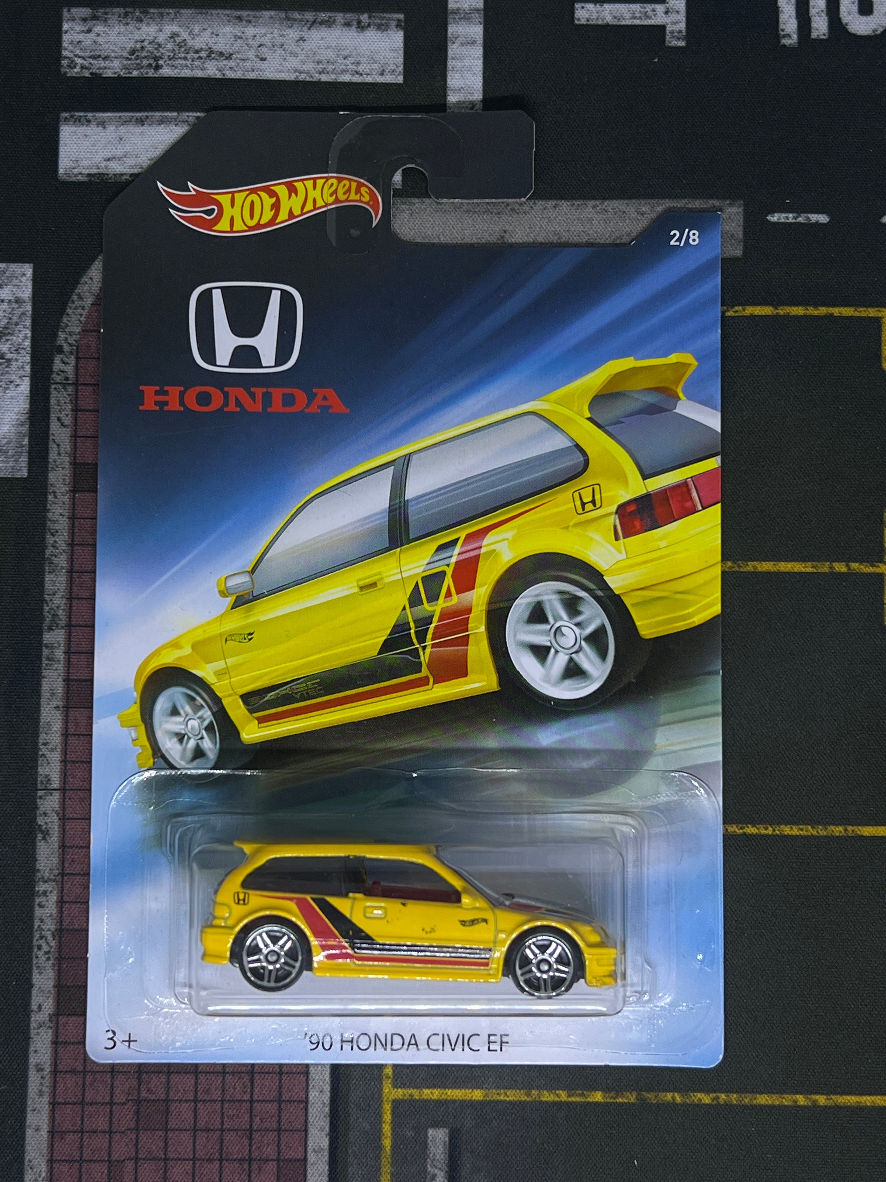 ‘90 Honda EF (Yellow)