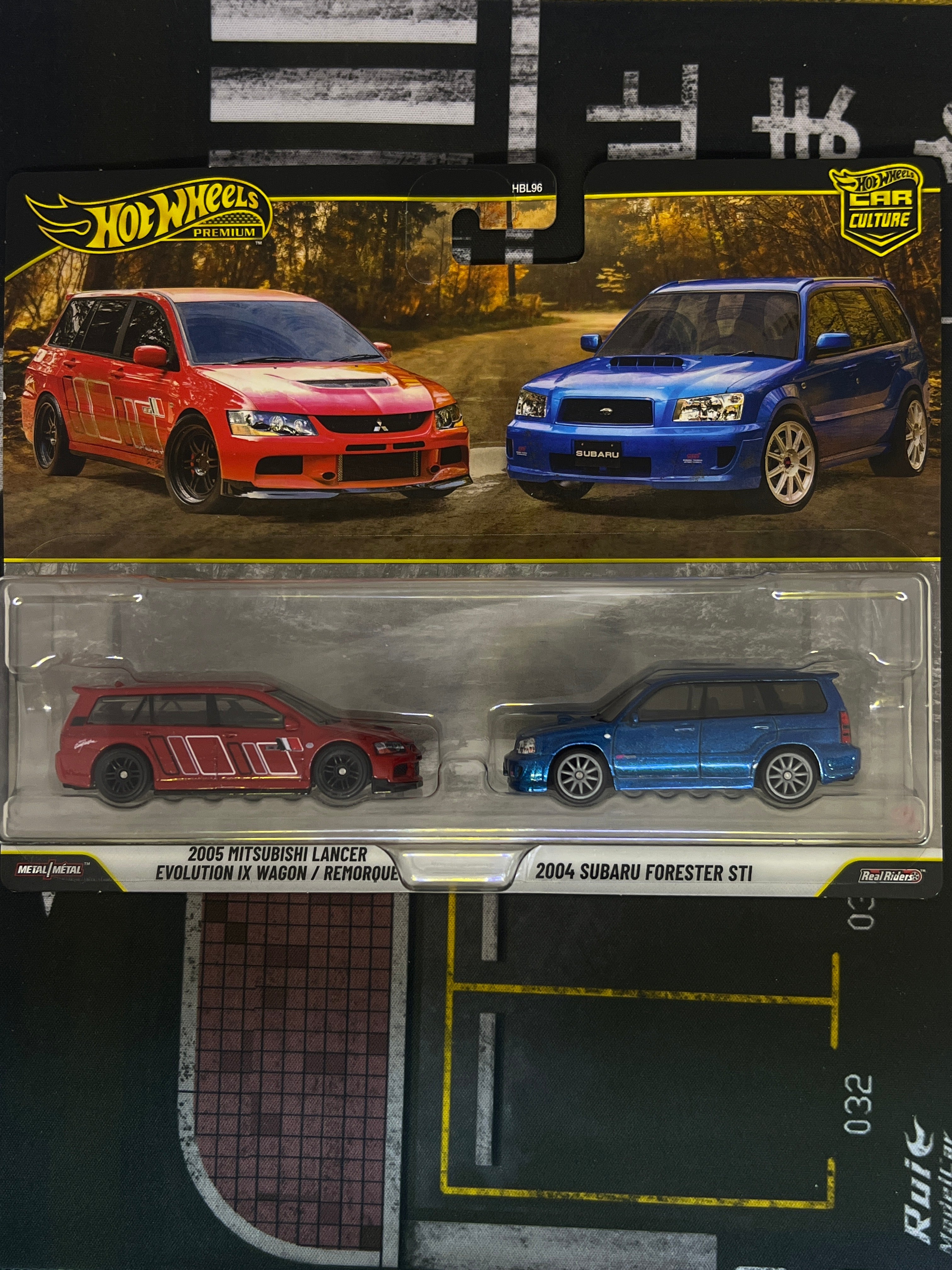 2005 Mitsubishi Lancer Evolution lX Wagon / Remorque & 2004 Subaru Forester STI Twin Pack