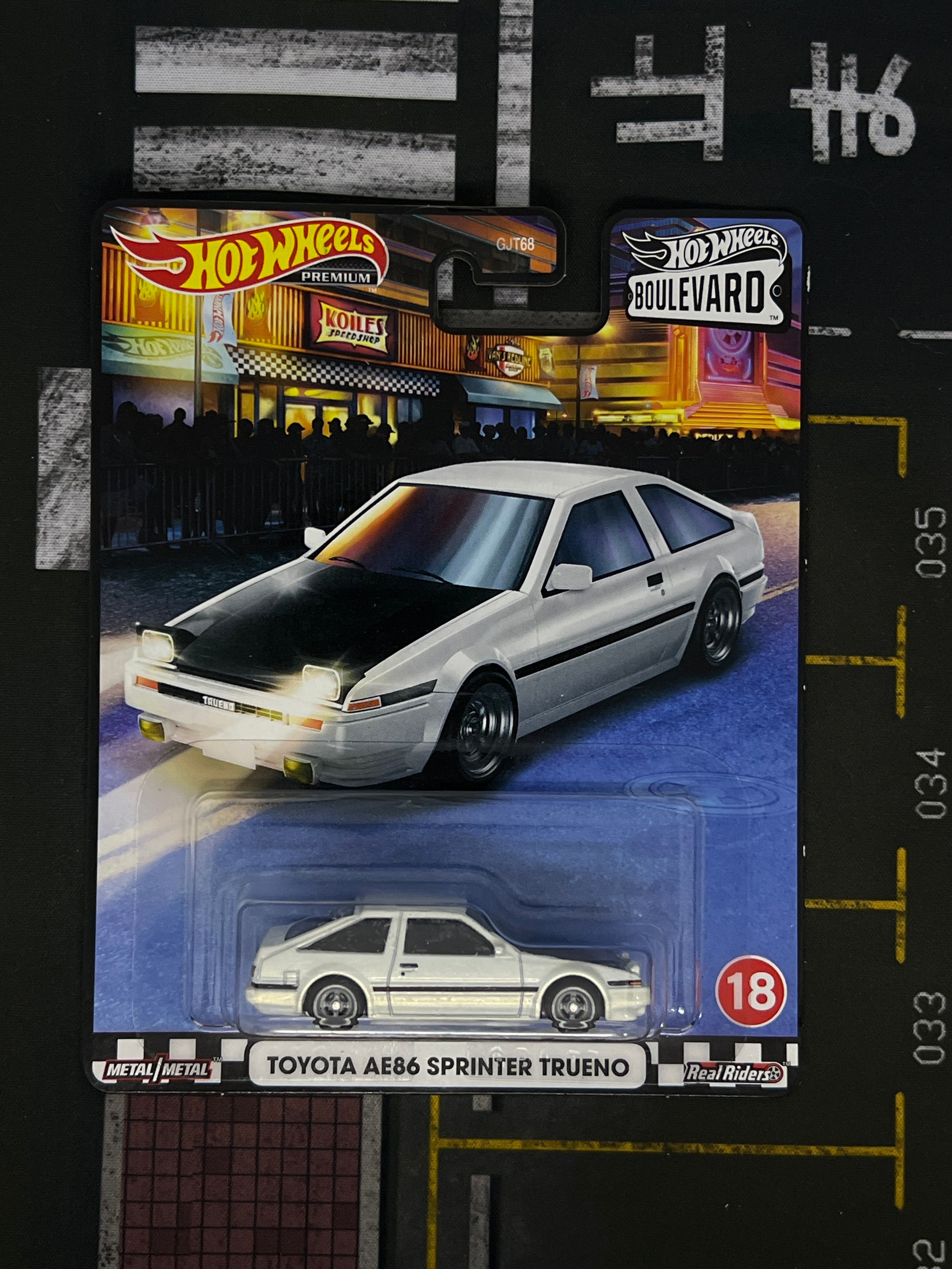 Toyota AE86 Sprinter Trueno (White)