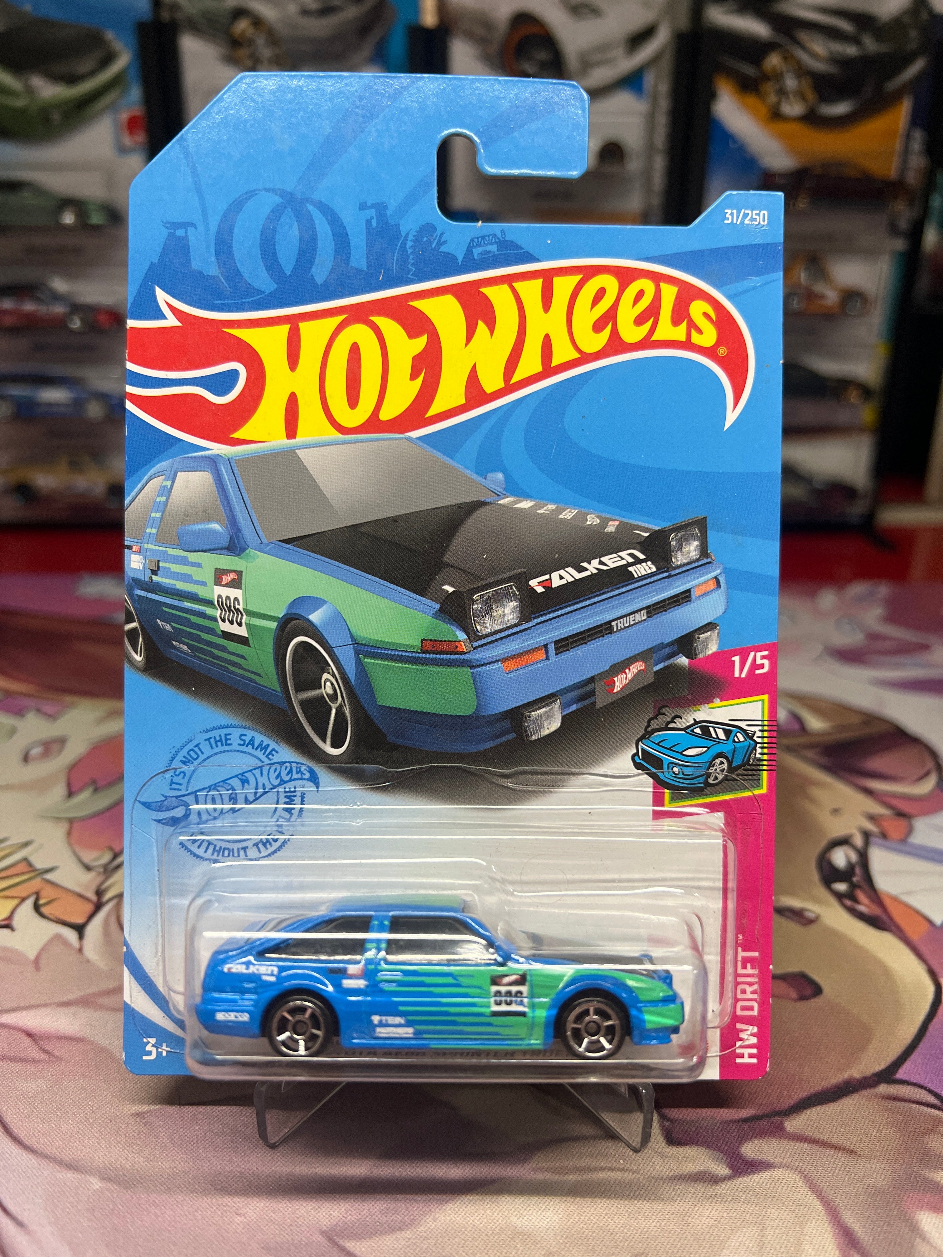 Toyota AE86 SPRINTER TRUENO (Falken Blue)