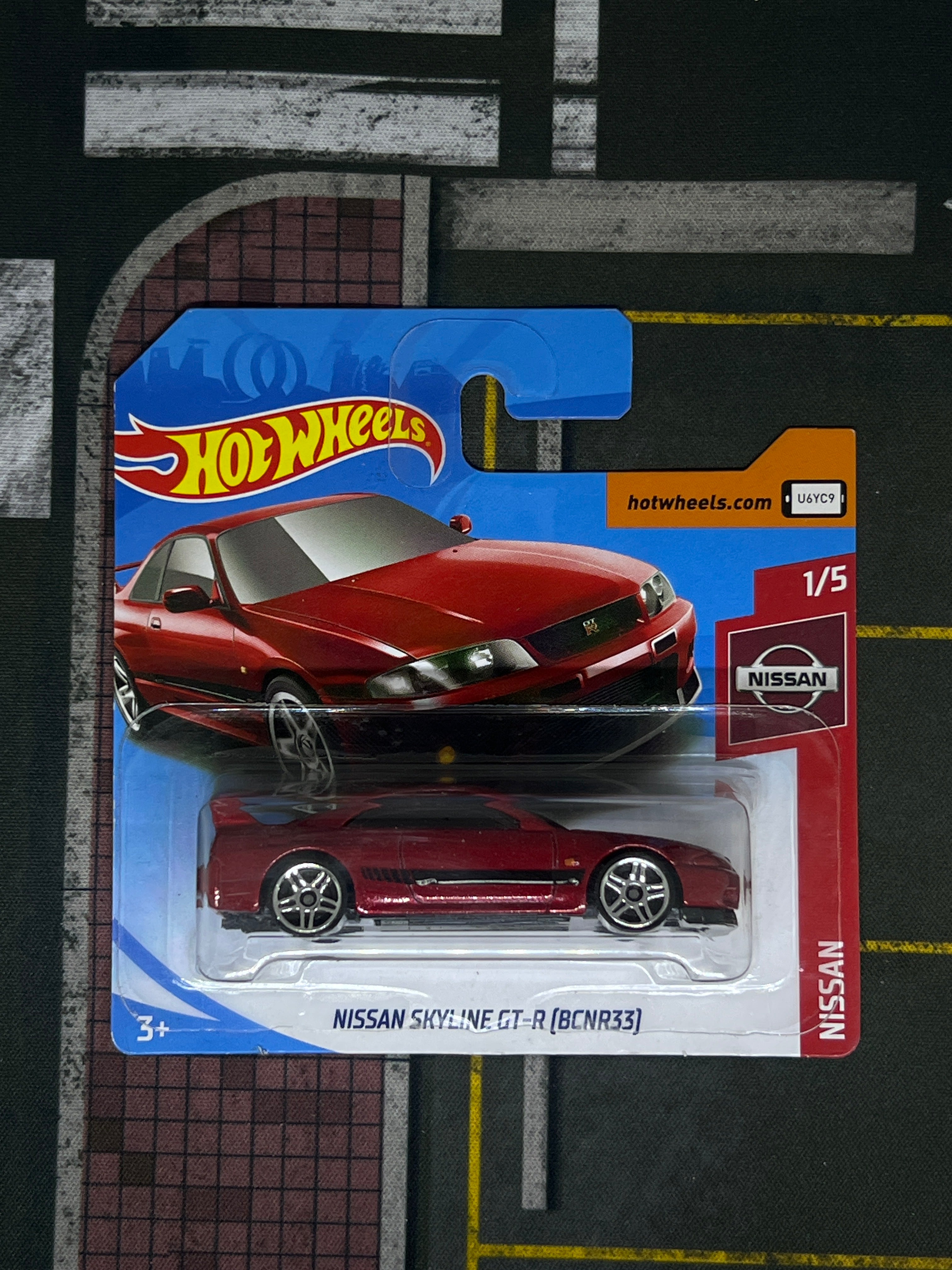 Nissan Skyline GT-R [BCNR33] Red SC