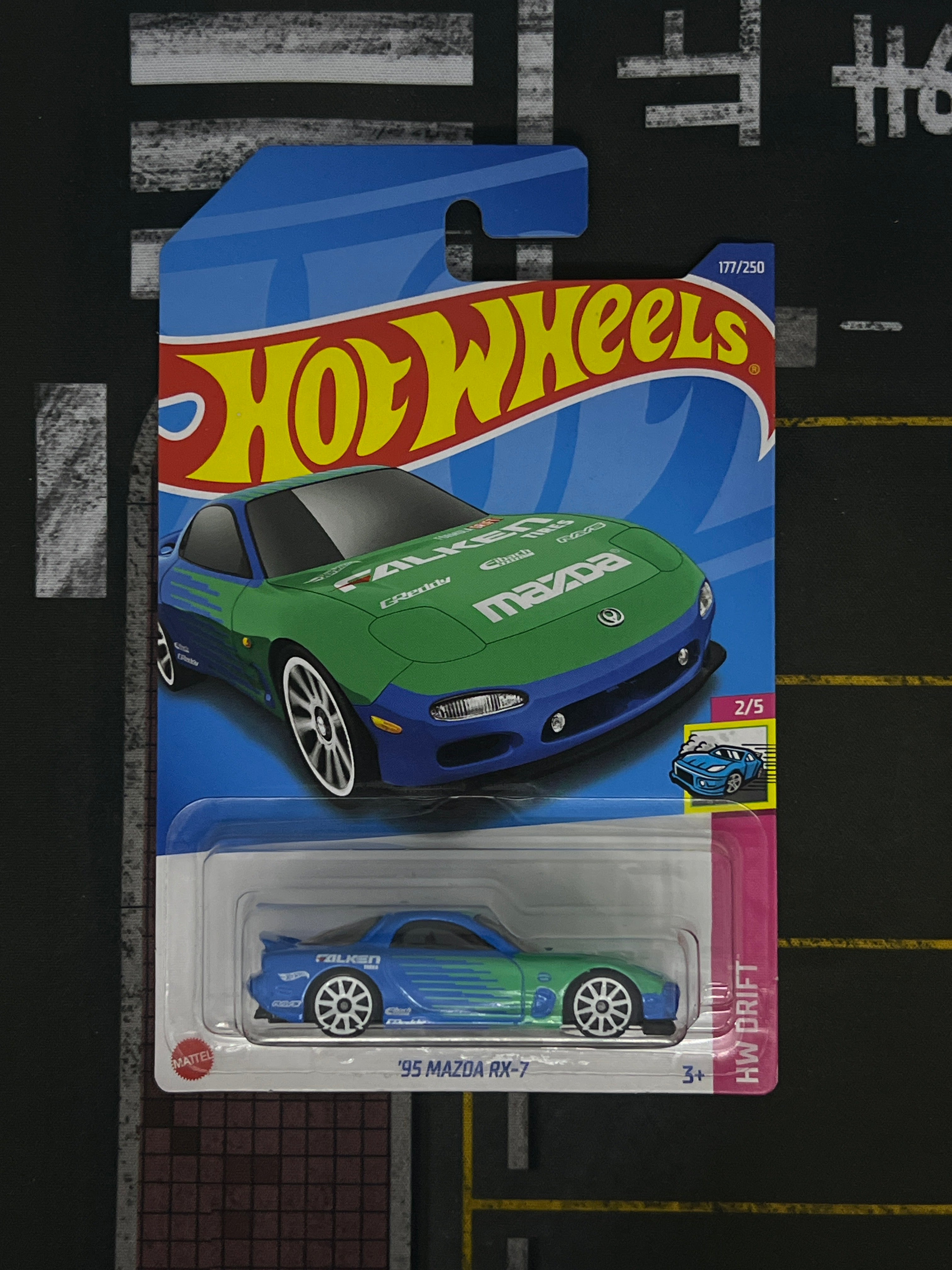 ‘95 Mazda RX-7(Green Blue Falken)