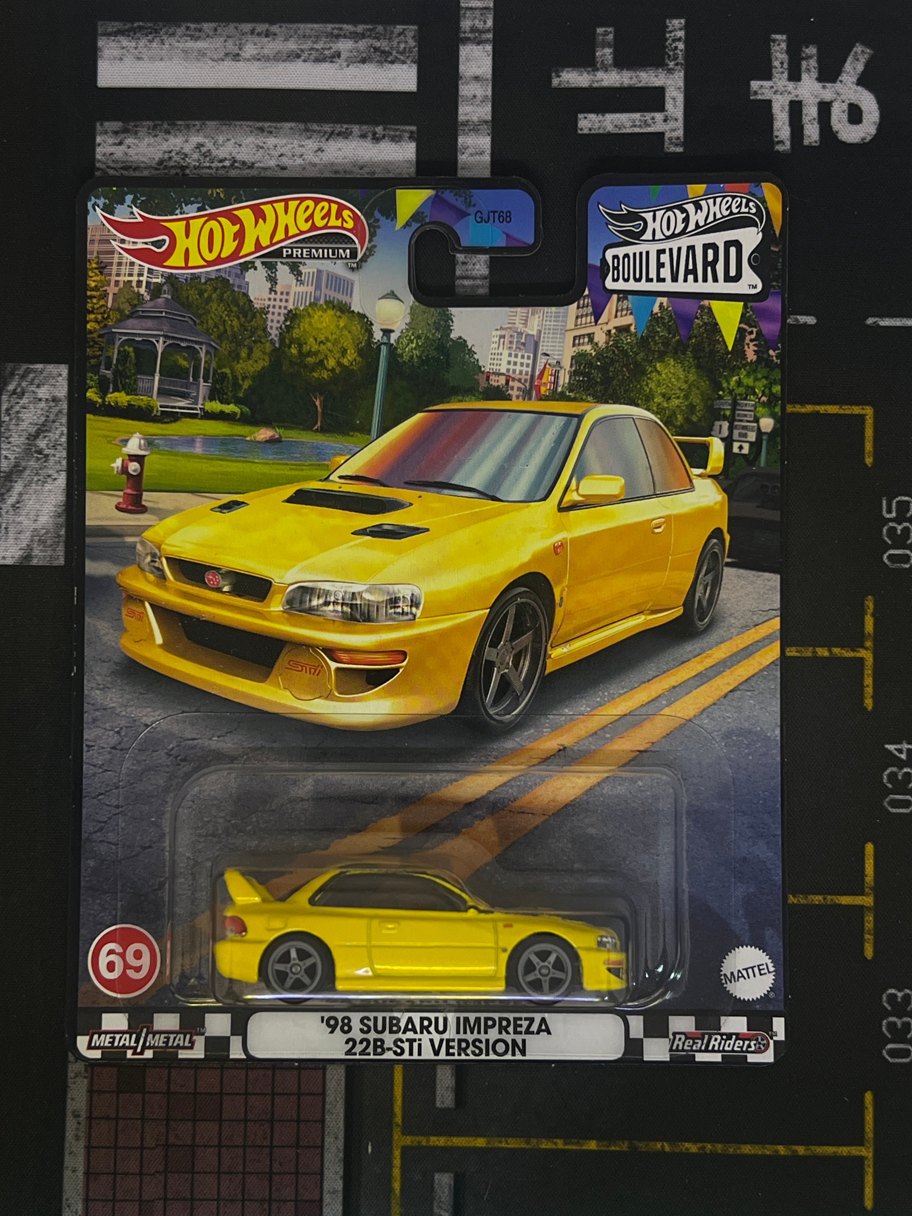 ‘99 Subaru Impreza 22B-STi Version (yellow)
