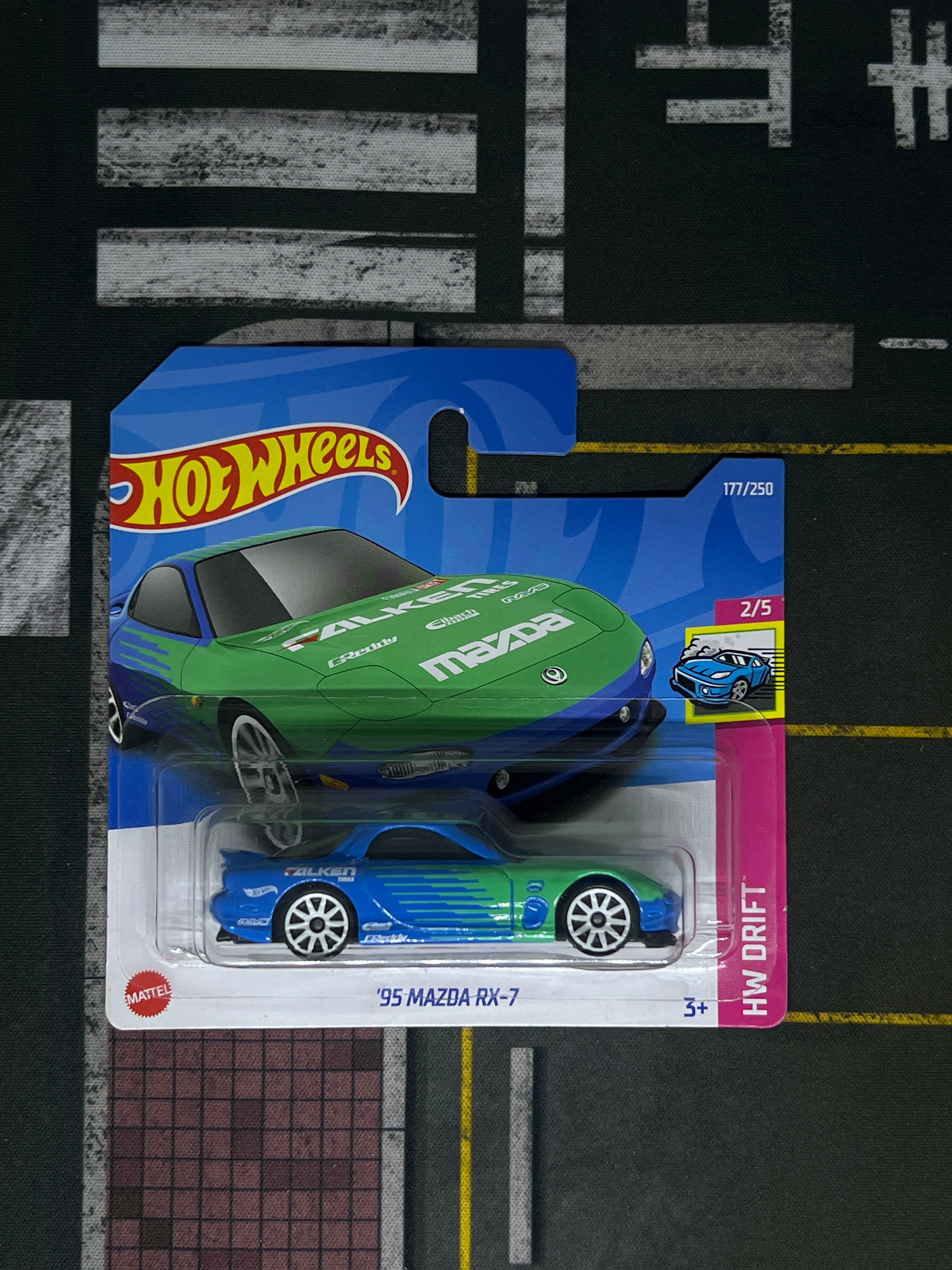 ‘95 Mazda RX-7 (Blue Green Falken livery) SC