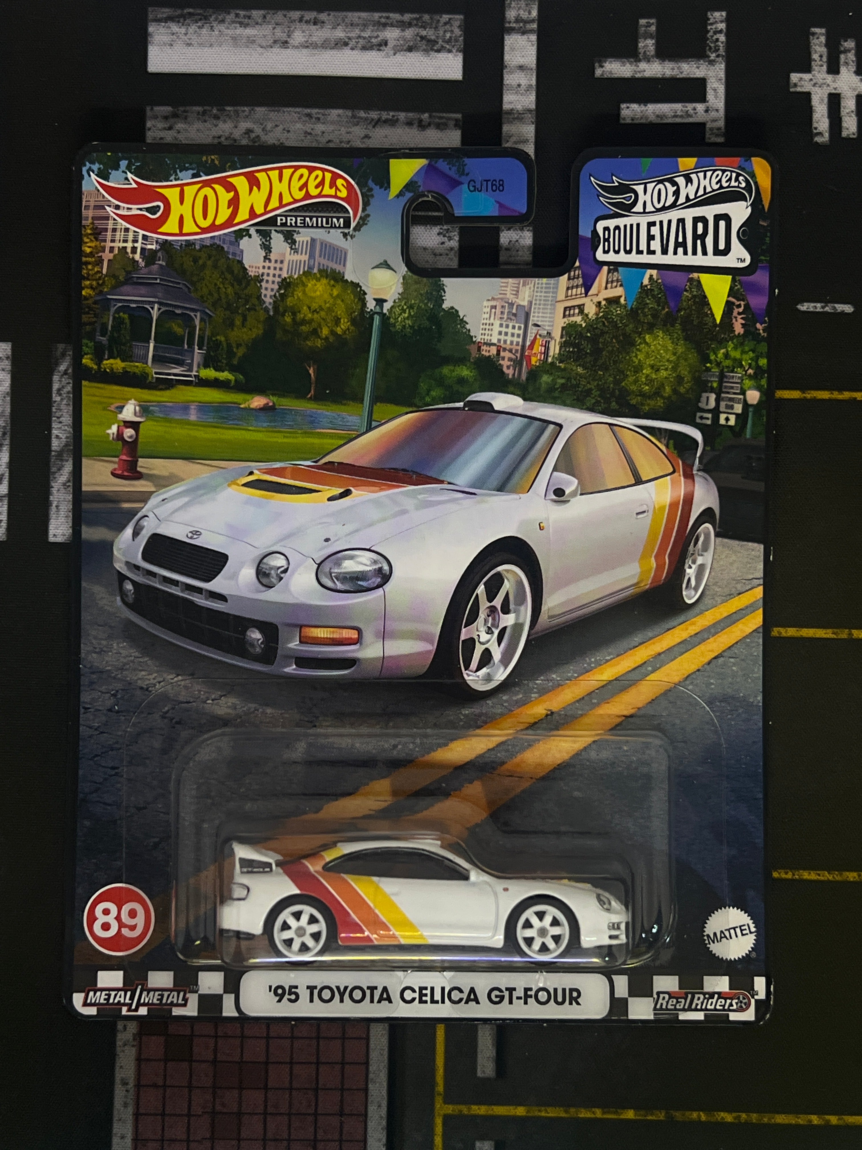 ‘95 Toyota Celica GT-FOUR (White w Stripes)