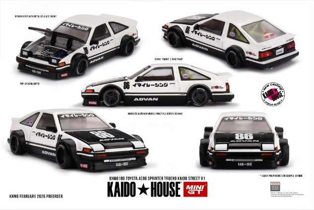 Toyota Sprinter Trueno Kaido Street V1 180 (Sealed Chance At Chase)