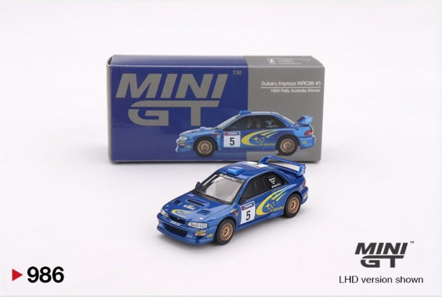 Subaru Impreza WRC99 #5 1999 Rally Australia Winner 986