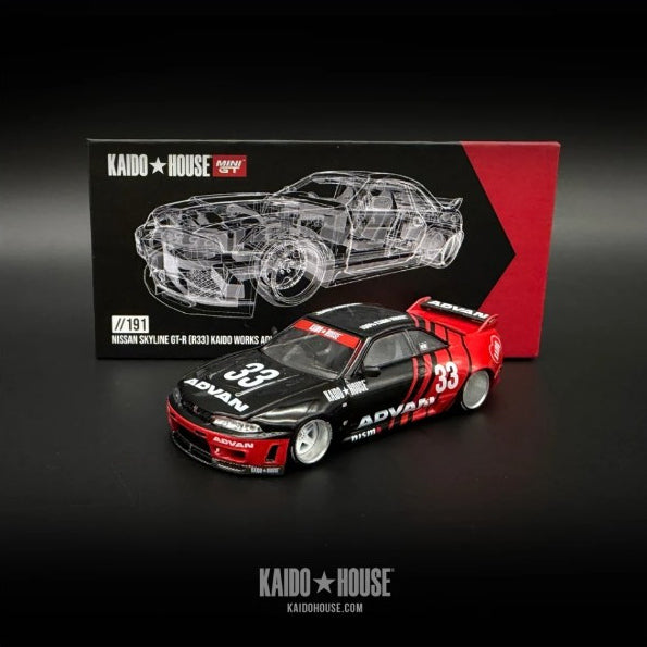 Nissan Skyline GT-R [R33] Kaido Works ADVAN 191 (Sealed Chance At Chase)