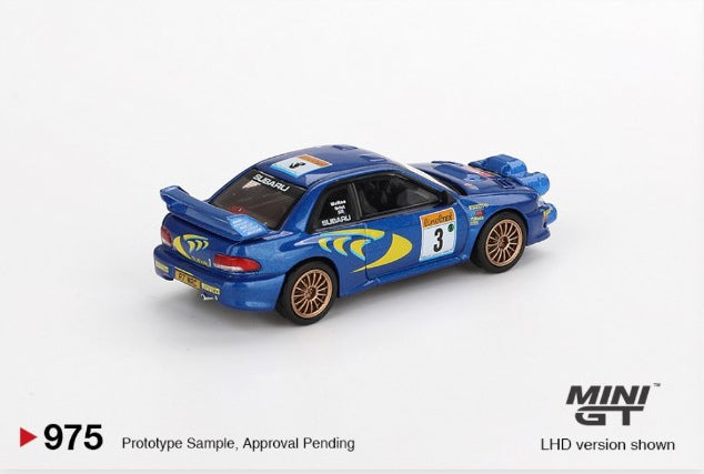 Subaru Impreza WRC98 #3 1998 Rally Monte-Carlo 3rd Place 975
