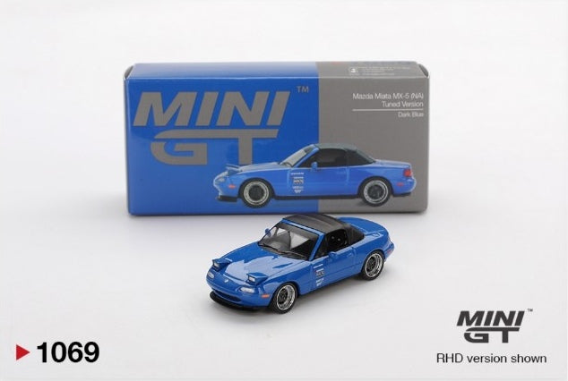 Mazda Miata MX-5 (NA) Tuned Version Dark Blue 1069