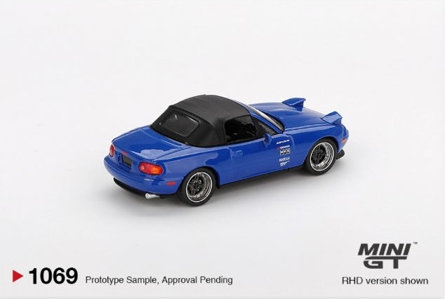Mazda Miata MX-5 (NA) Tuned Version Dark Blue 1069