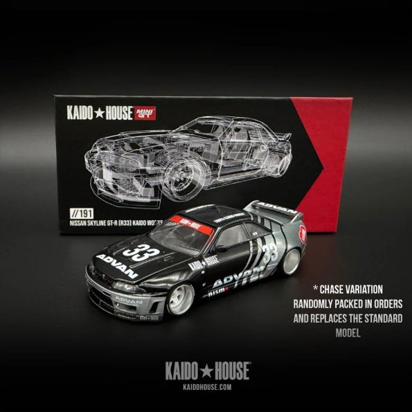 Nissan Skyline GT-R [R33] Kaido Works ADVAN 191 (Sealed Chance At Chase)