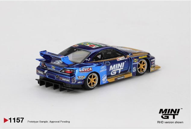 Nissan Silvia (S15) #555 LB-Super Silhouette Team Mini GT Liberty Walk 2025 Formula Drift 1157