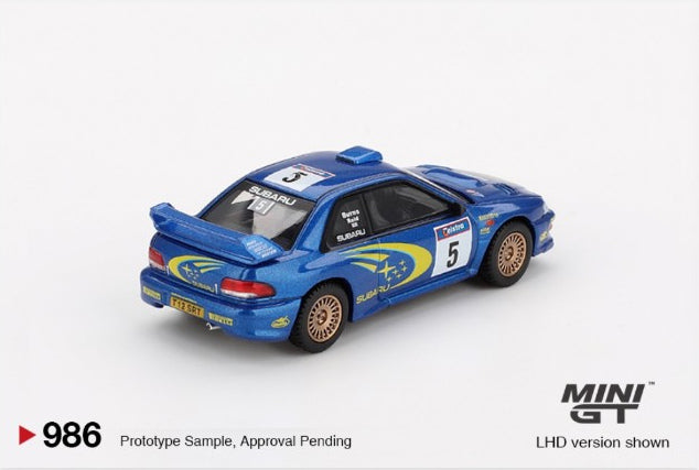 Subaru Impreza WRC99 #5 1999 Rally Australia Winner 986