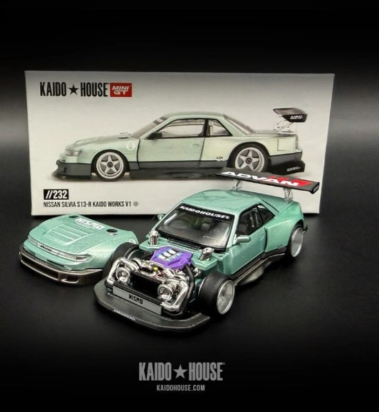 Nissan Silvia S13-R Kaido Works V1 232 (Sealed Chance At Chase)