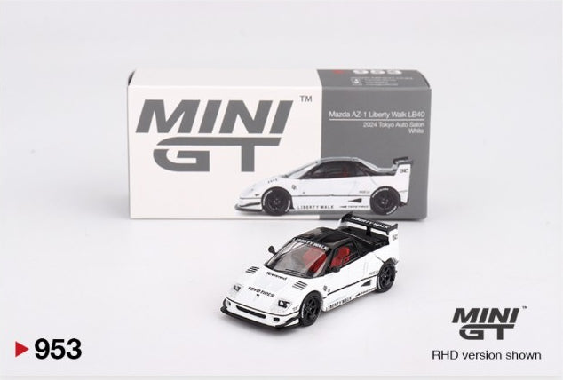 Mazda AZ-1 Liberty Walk LB40 2024 Tokyo Auto Salon White 953
