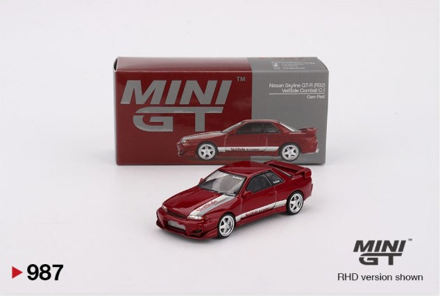 Nissan skyline GT-R (R32) Veilside Combat C-l Gem Red 987