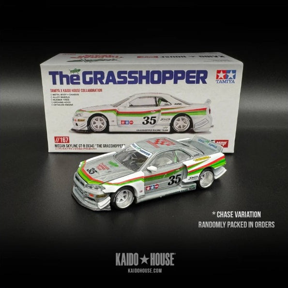 Nissan Skyline GT-R [R34] "The Grasshopper" 167 (Sealed Chance At Chase)