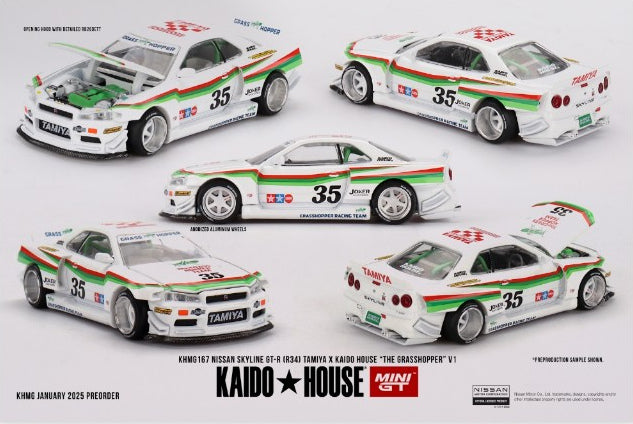 Nissan Skyline GT-R [R34] "The Grasshopper" 167 (Sealed Chance At Chase)