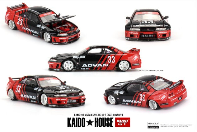 Nissan Skyline GT-R [R33] Kaido Works ADVAN 191 (Sealed Chance At Chase)