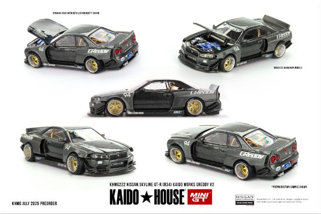 NissanSkyline GT-R [R34] Kaido Works V2 222 (Sealed Chance At Chase)